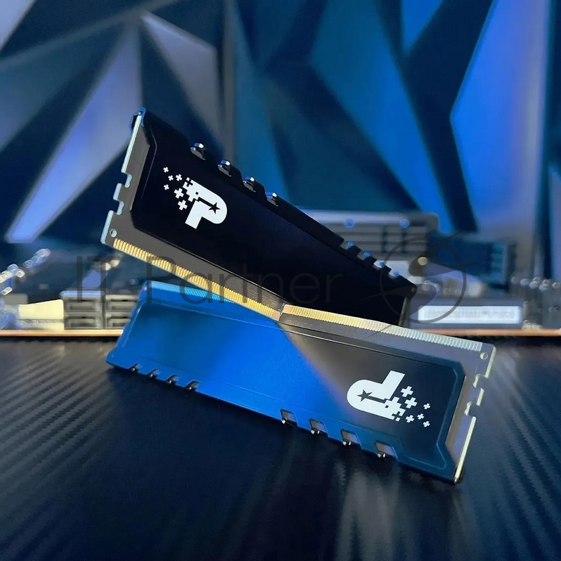 Оперативная память Patriot Signature Premium, DDR5, 64Gb (2x32 Gb), 4800 MHz, CL40, DIMM, радиатор, черный