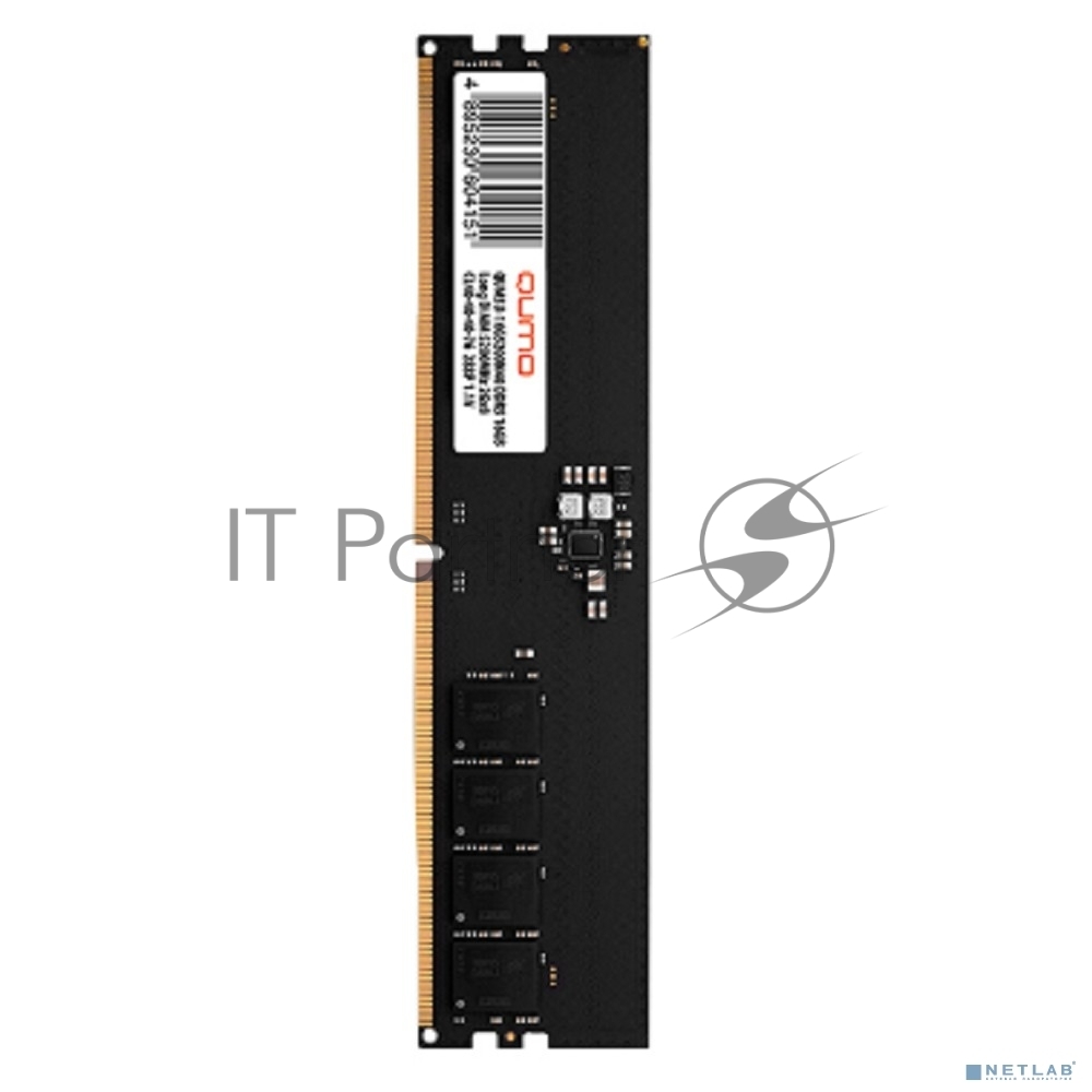 Оперативная память Qumo, DDR5, 32Gb (1x32Gb), 5600MHz, CL46, DIMM, OEM
