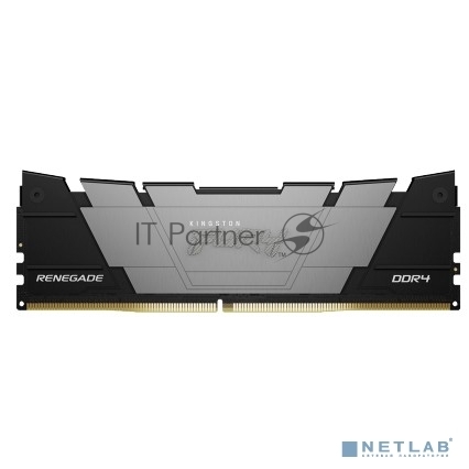 Оперативная память Kingston Fury Beast, DDR4, 32Gb (1x32GB), 3600MHz, CL18, DIMM, радиатор, черный