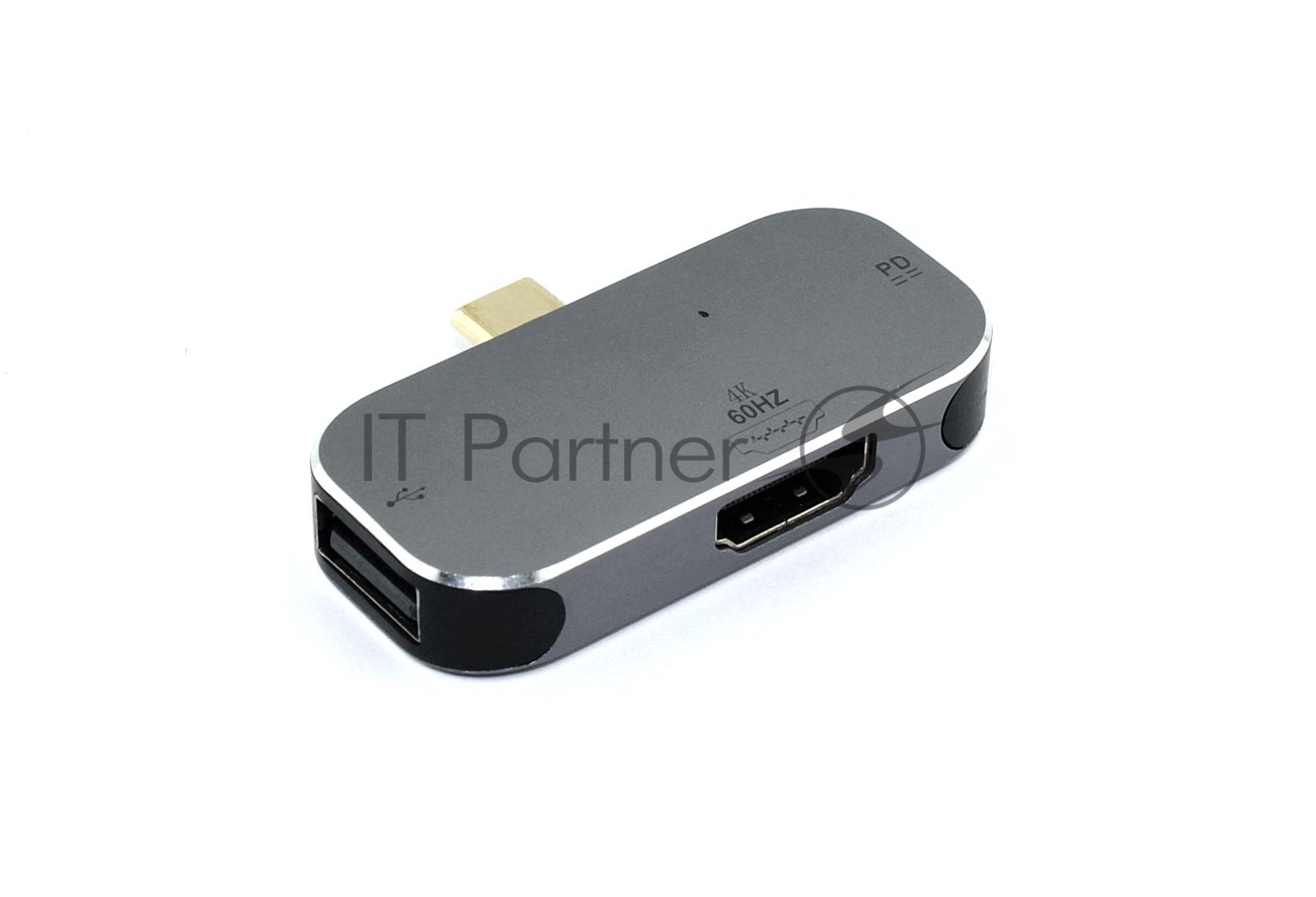 Адаптер Type-C на HDMI + USB + PD