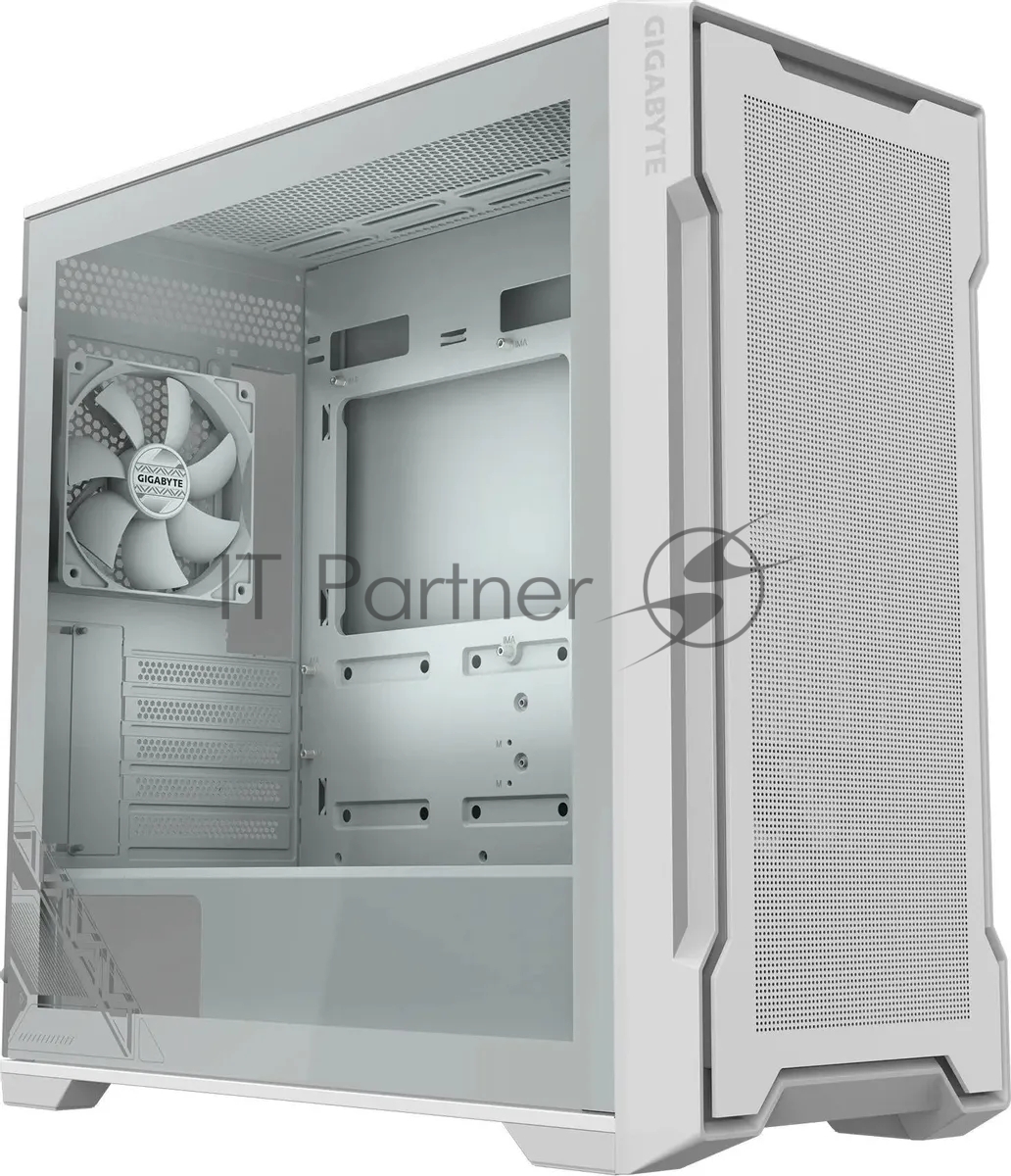 Компьютерный корпус Gigabyte C102W Gb-C102GI белый без БП M-ATX 5x120мм 4x140мм 2xUSB 3.0 audio bott PSU