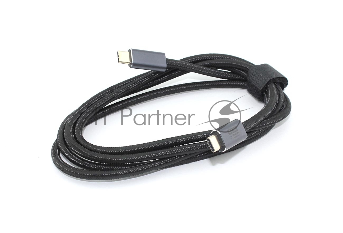 Кабель USB4 Type-C на Type-C Thunderbolt 3, PD 100W 1,5м