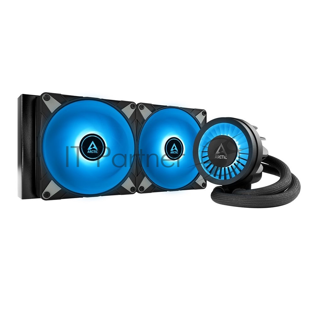Жидкостная система охлаждения Arctic Liquid Freezer III 280 A-RGB черный, 140 мм, алюминий, 2800 об/мин, 30 дБ, 4 pin, 320 Вт