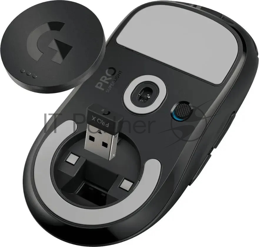 Мышь беспроводная Logitech G PRO X SUPERLIGHT 2 черный, 32000 dpi, радиоканал, USB, кнопки - 5