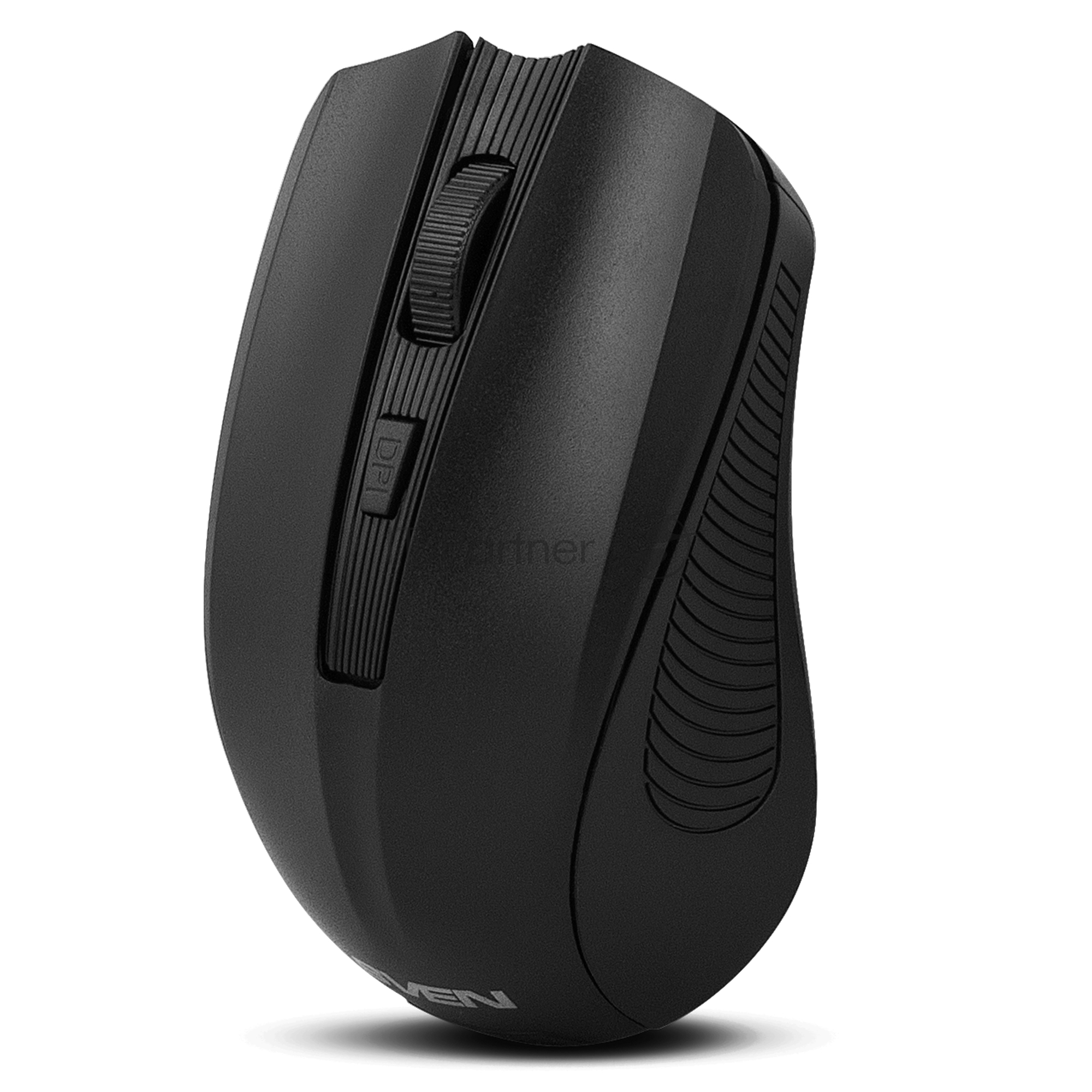 Мышь беспроводная SVEN RX-400W черный, 1400 dpi, радиоканал, USB, кнопки - 4