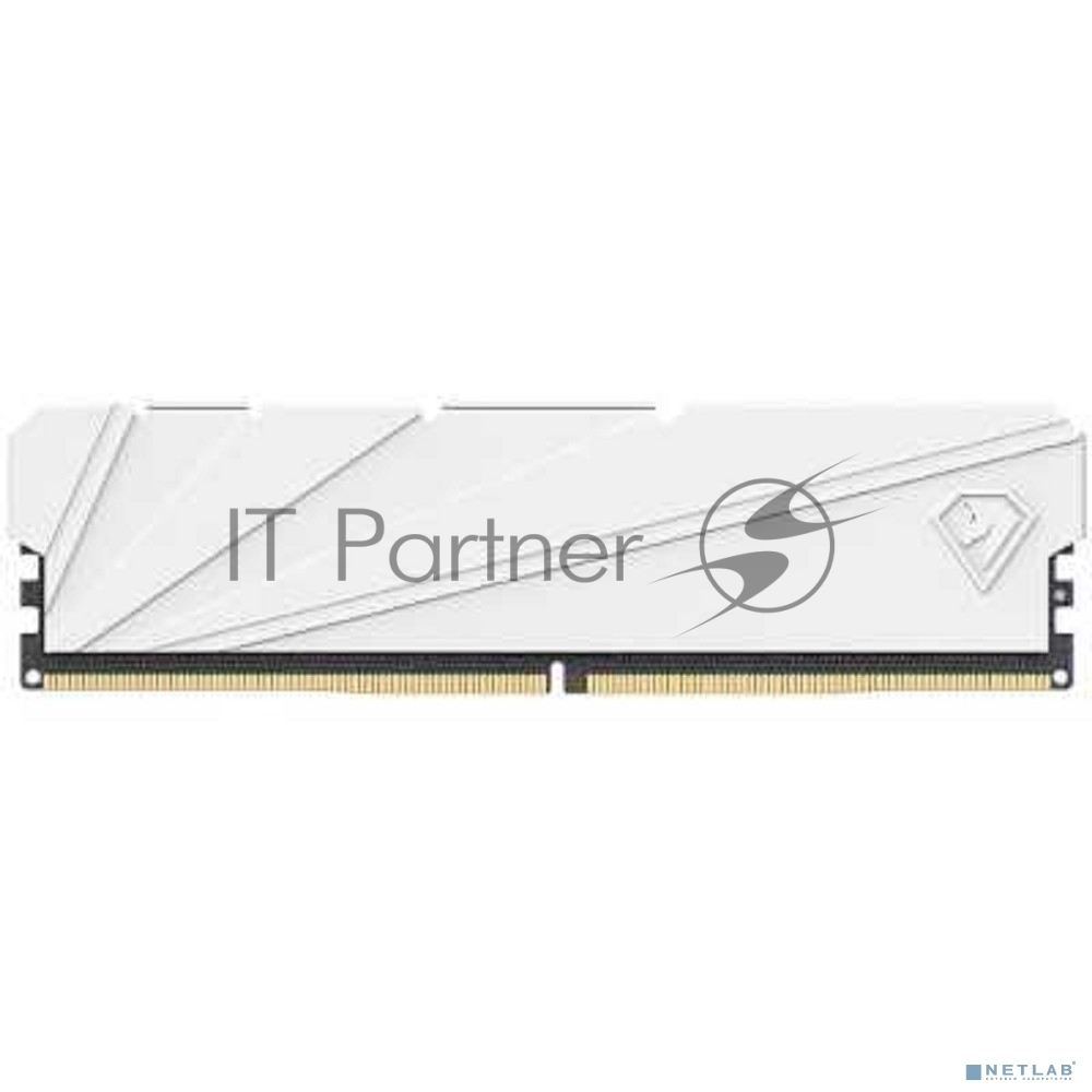 Оперативная память NETAC, DDR4, 16GB (1x16GB), 3200MHz, CL16, DIMM, с радиатором, белый
