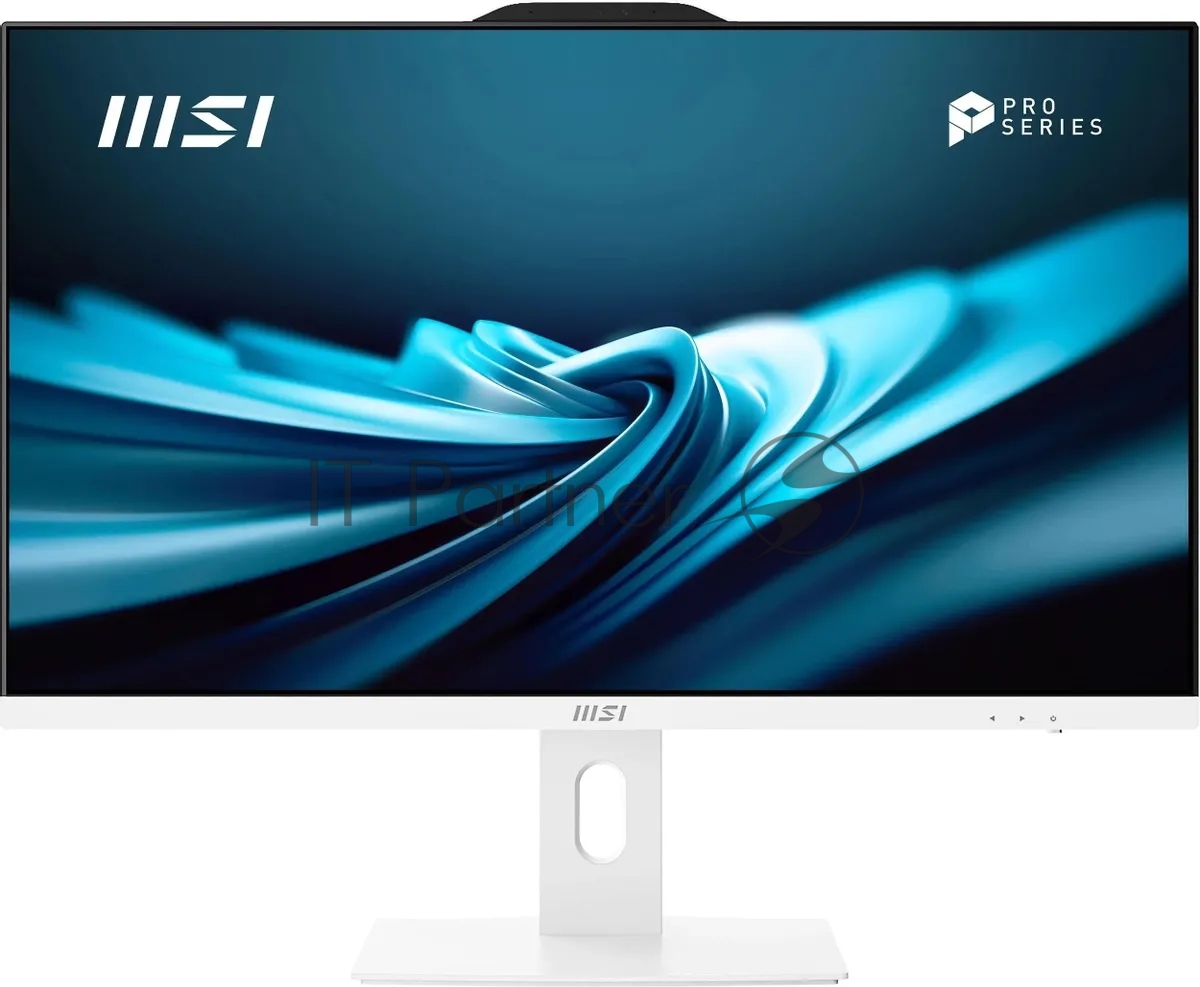 Моноблок MSI Pro AP272P 14M AiO 27" FHD(1920x1080)IPS AG Non-touch, Core i5-14400 (2.5GHz), 8Gb DDR5(1x8Gb), 512Gb SSD M.2, Intel UHD, WiFi, BT, camera, WirelessKB&mouse Eng/Rus,No OS,1y war-ty, белый (9S6-AF8322-814)