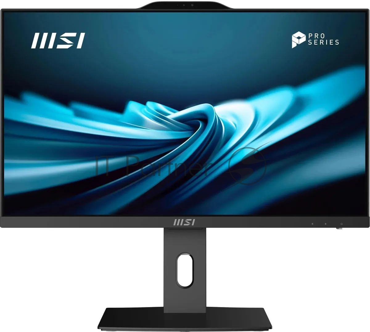 Моноблок MSI Pro AP242P 14M AiO 23,8" FHD(1920x1080)IPS AG Non-touch, Core i7-14700 (2.1GHz), 16Gb DDR5 (2x8GB), 512Gb SSD, Intel UHD,WiFi,BT,camera,WirelessKB&mouse Eng/Rus,noOS,1y w-ty,черный (9S6-AE0621-821)
