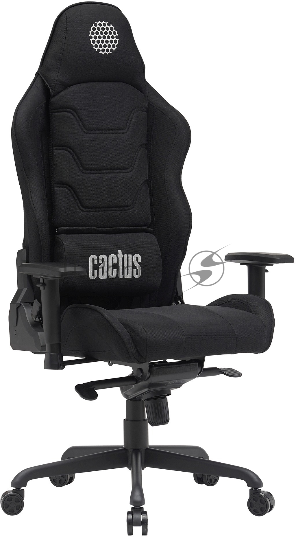 Кресло Cactus CS-CHR-MC04-BBK черный, экокожа