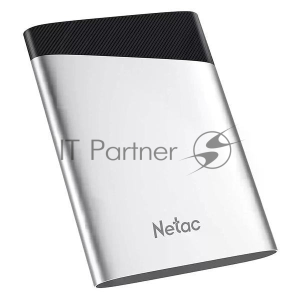 Внешний SSD Netac Z6S, 2TB, USB 3.2 Gen 2 Type-C, R/W 520/480, серебристый