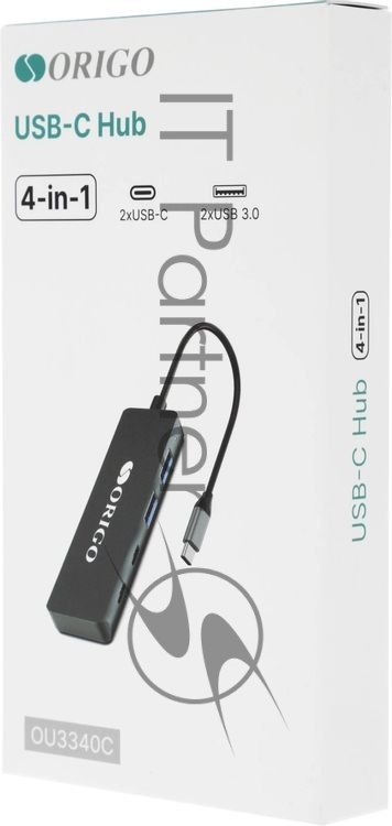 USB-концентратор ORIGO OU3340C/A1A, USB Type-C, USB 3.0/USB Type-C, USB Type-C