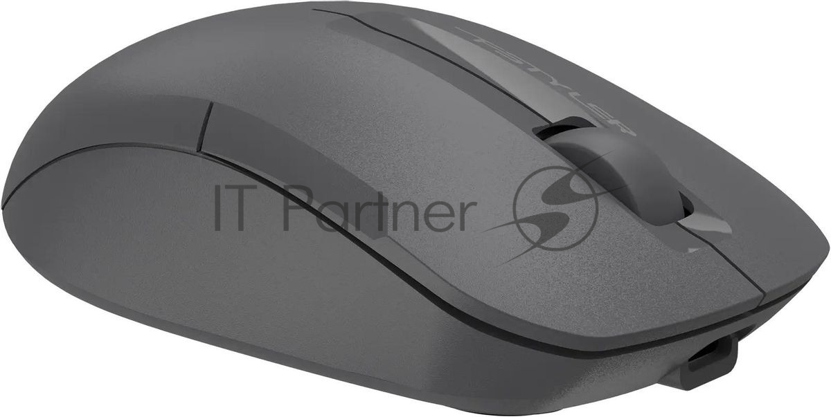 Мышь беспроводная A4Tech Fstyler FG15CS Air2 серый, 1200 dpi, радиоканал, USB, кнопки - 3