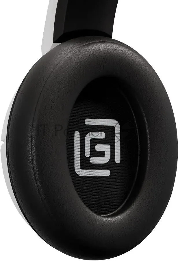 Гарнитура Oklick HS-L710G белый/чёрный, проводная, USB, подсветка