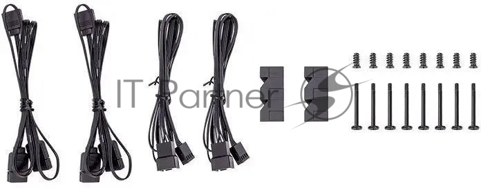 Вентилятор для корпуса Thermaltake CT120 Sync ARGb 120х120x25 черный 4-pin 25.8дБ (упак.:2шт) (CL-F149-PL12SW-A) Ret