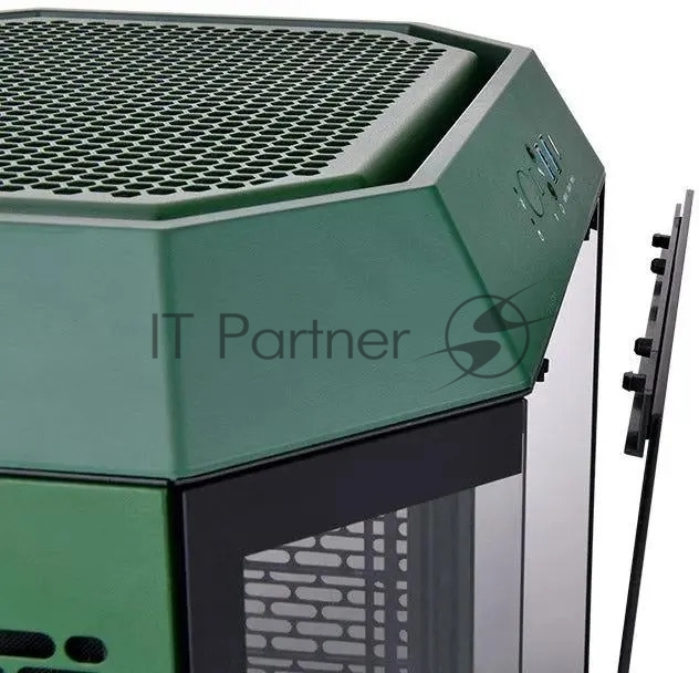 Компьютерный корпус Thermaltake The Tower 300 Racing Green зеленый без БП miniITX 8x120мм 6x140мм 2xUSB 3.0 audio bott PSU