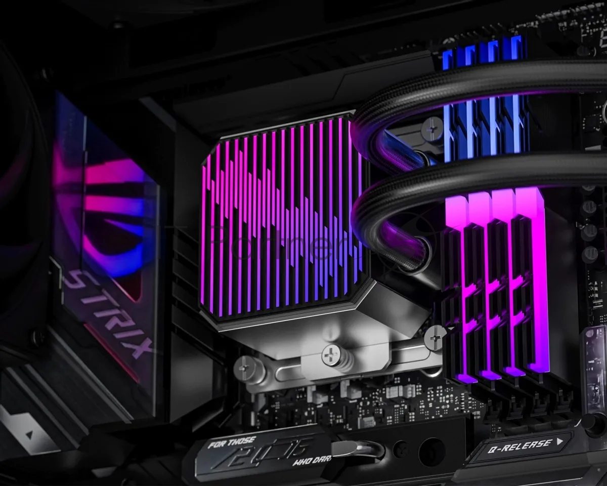 Система жидкостного охлаждения ID-Cooling DX240 MAX ARGb черный 120мм алюминий+медь 2150rpm 32.5db 4-pin 300W