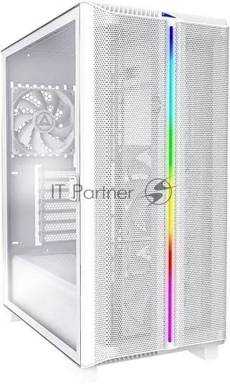 Корпус Montech Sky One Lite, Midi-Tower, белый, 3 x 120 мм