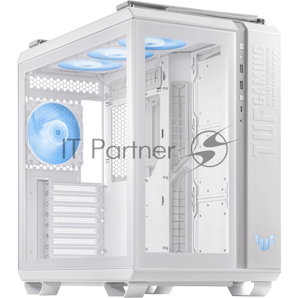 Компьютерный корпус ASUS TUF GAMING GT502 PLUS TG ARGB WHITE (90DC0093-B19000) GT502 PLUS/WHT/TG