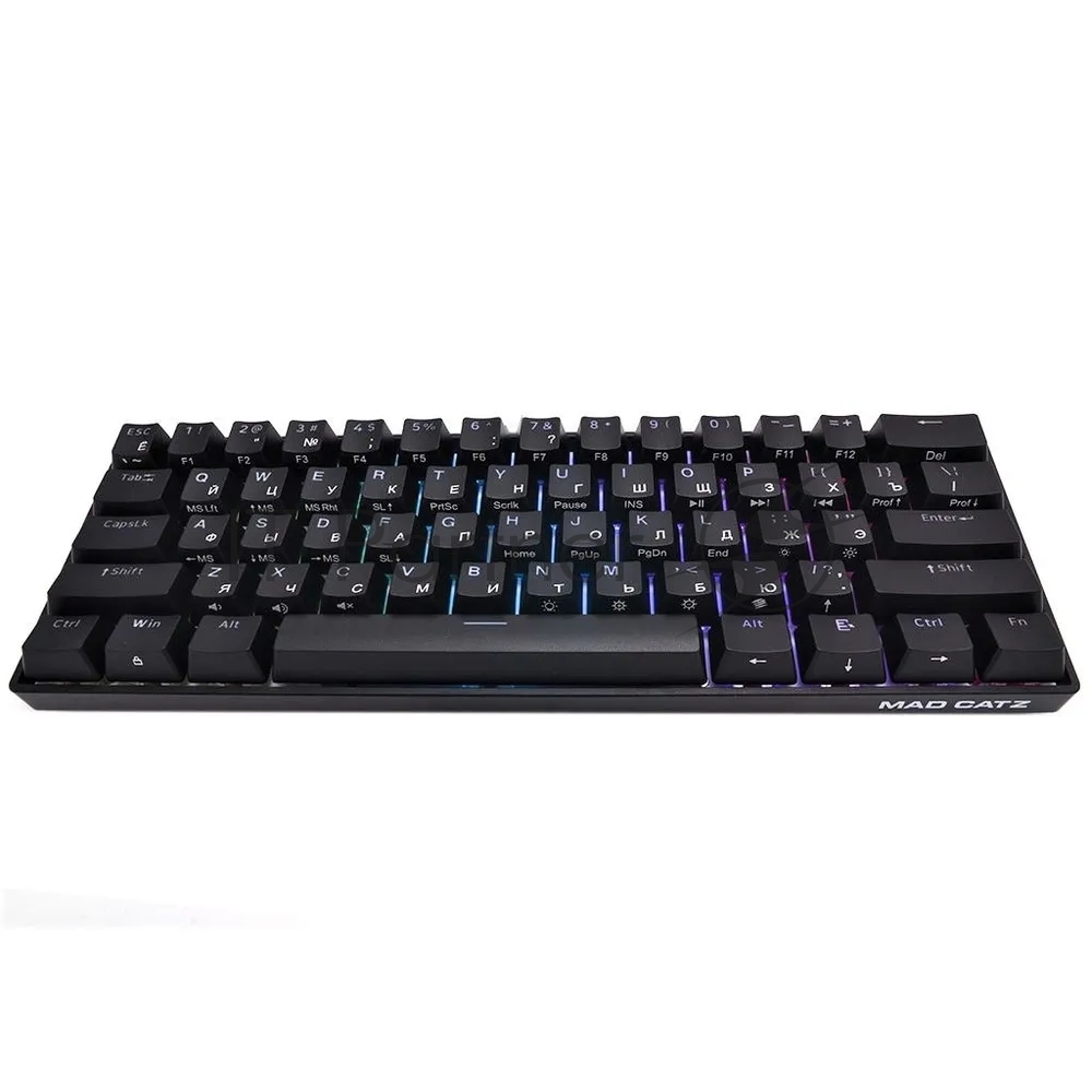 Клавиатура Mad Catz S.T.R.I.K.E. 6 проводная, USB Type-C, чёрный
