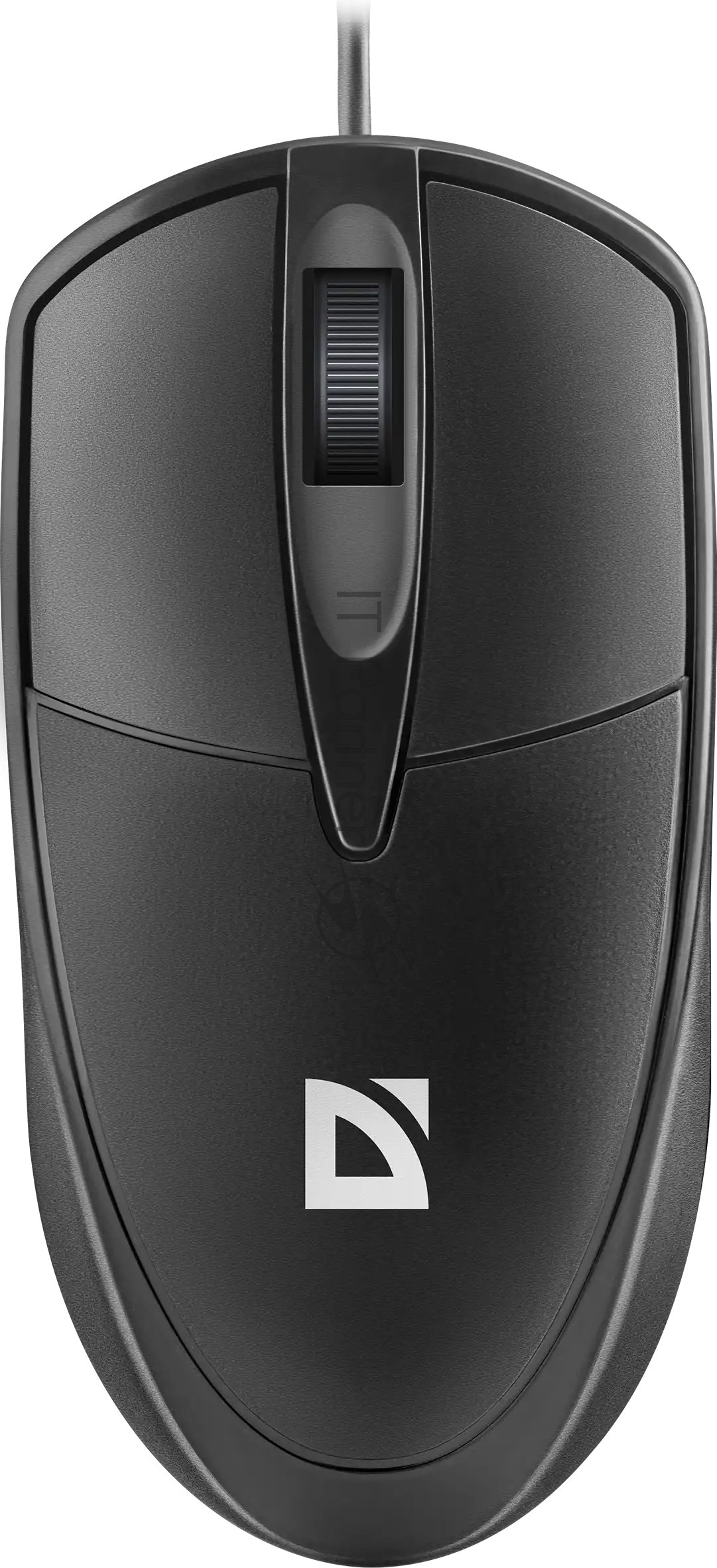 Мышь проводная Defender Trace MB-989 черный, 1000 dpi, USB, кнопки - 3