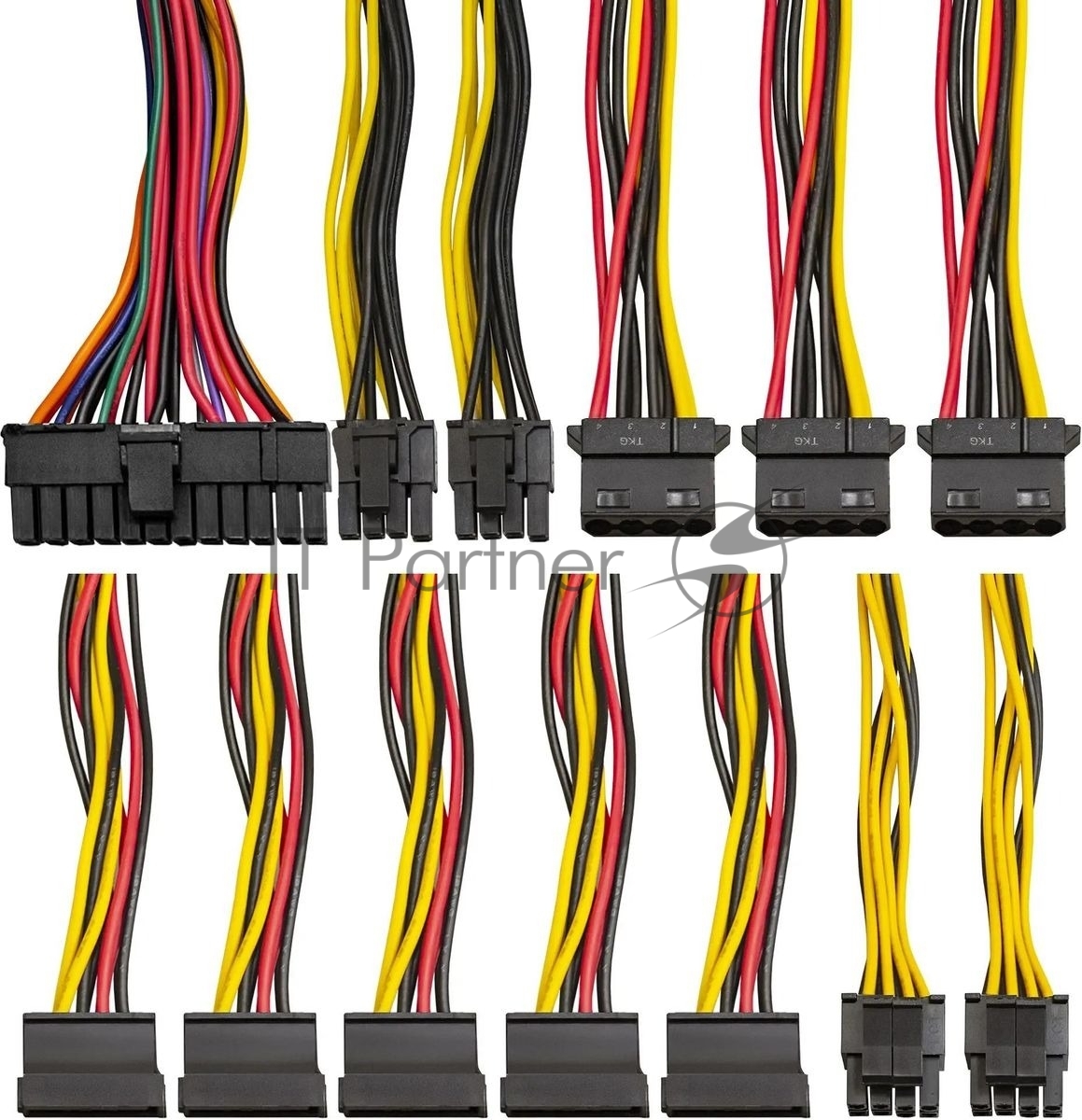Блок питания ExeGate 800NPXE, 800W, (ATX, PPFC, PC, 12cm fan, 24pin, (4+4)pin, 2xPCI-E, 5xSATA, 3xIDE, черный, кабель 220V в комплекте 1,8м)