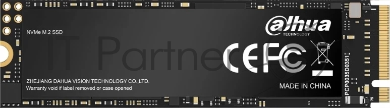 Накопитель SSD Dahua C910, 512Gb, M.2 2280, PCIe 3.0 x4, NVMe, R/W 2500/1500