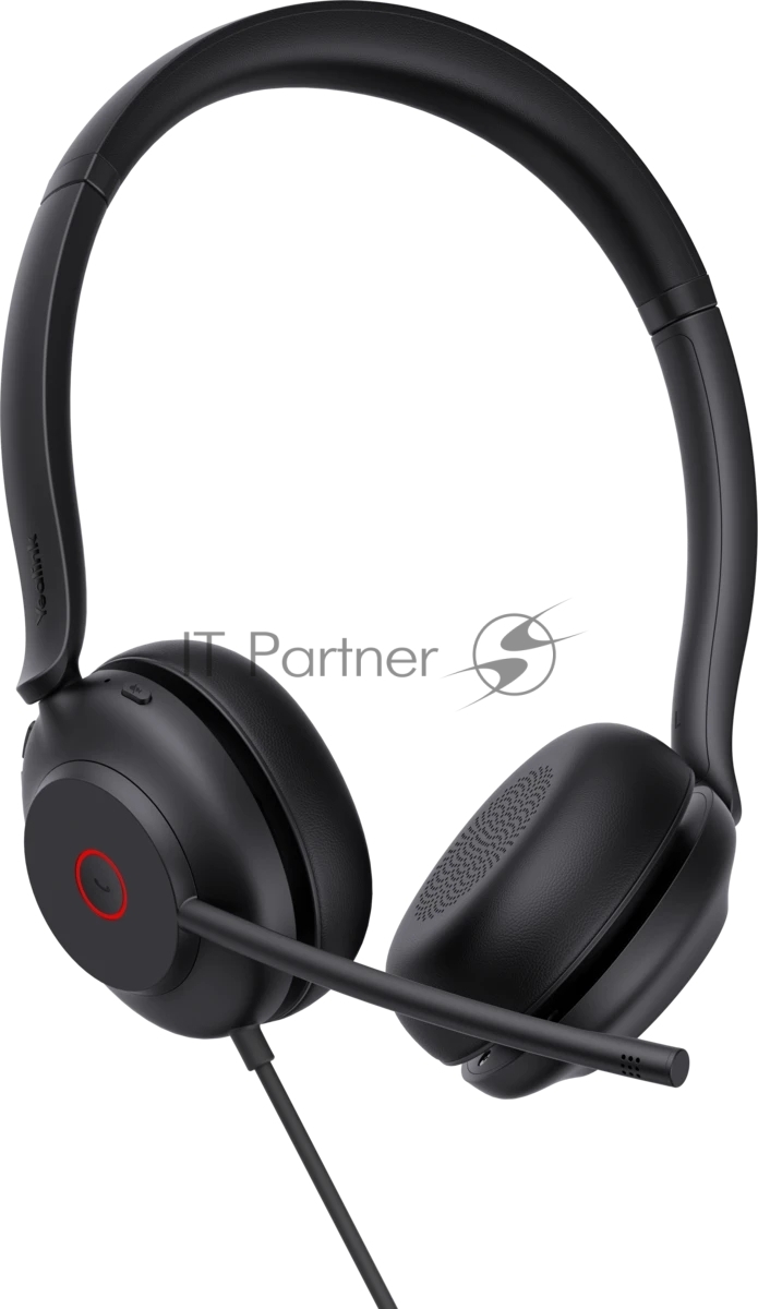 Гарнитура Yealink UH35 Dual UC чёрный, проводная, USB