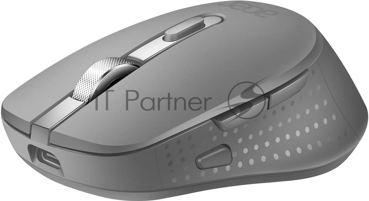 Мышь беспроводная Acer OMR310 темно-серый, 1600 dpi, радиоканал, Bluetooth, USB, кнопки - 7