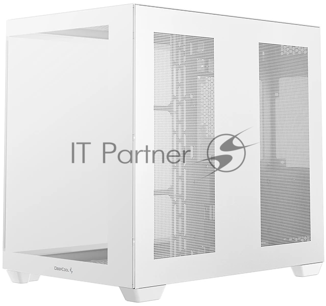 Компьютерный корпус Deepcool CG530 WH белый без БП ATX 2x120мм 2x140мм 2xUSB2.0 1xUSB3.0 audio bott PSU