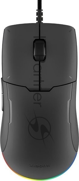 Мышь проводная Xiaomi Gaming Mouse Lite черный, 6200 dpi, USB, кнопки - 5