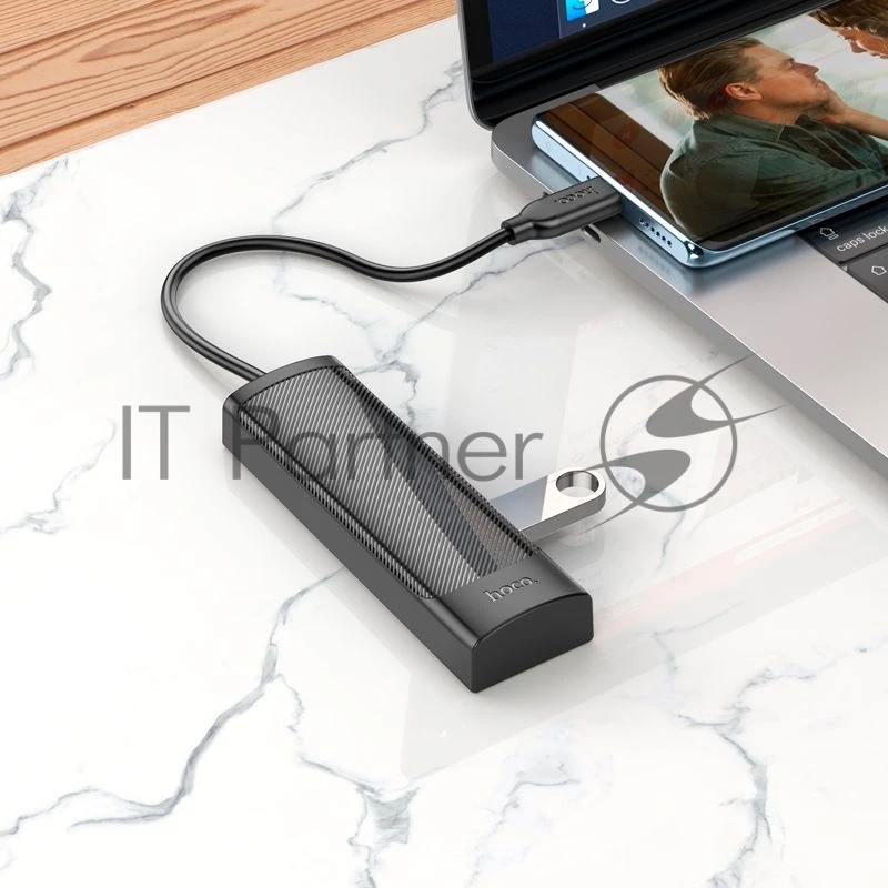 USB-концентратор Hoco HB41, USB Type-C, USB 3.0, USB Type-C