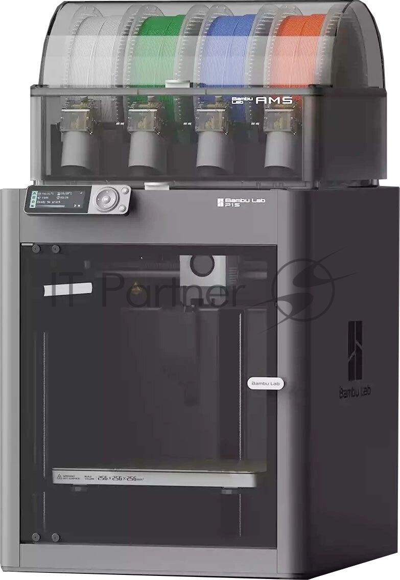 Принтер 3D Bambu Lab P1 S Combo 256x256x256мм ABS;PLA;PETG;Flex;ASA;PC;PET;TPU