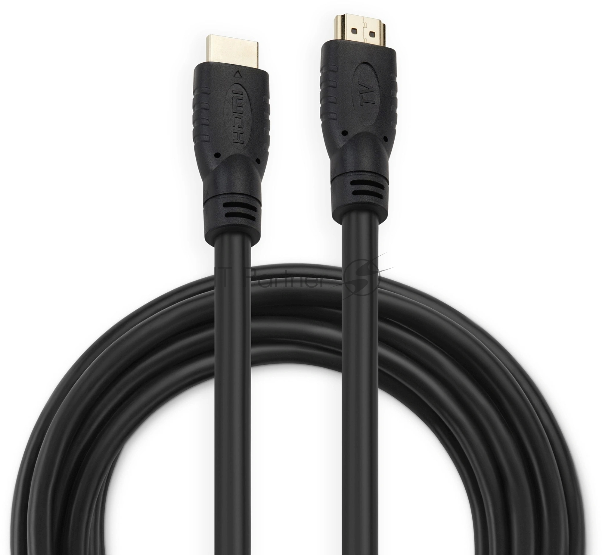 Кабель аудио-видео Buro (m)/HDMI (m) 5м. феррит.кольца черный