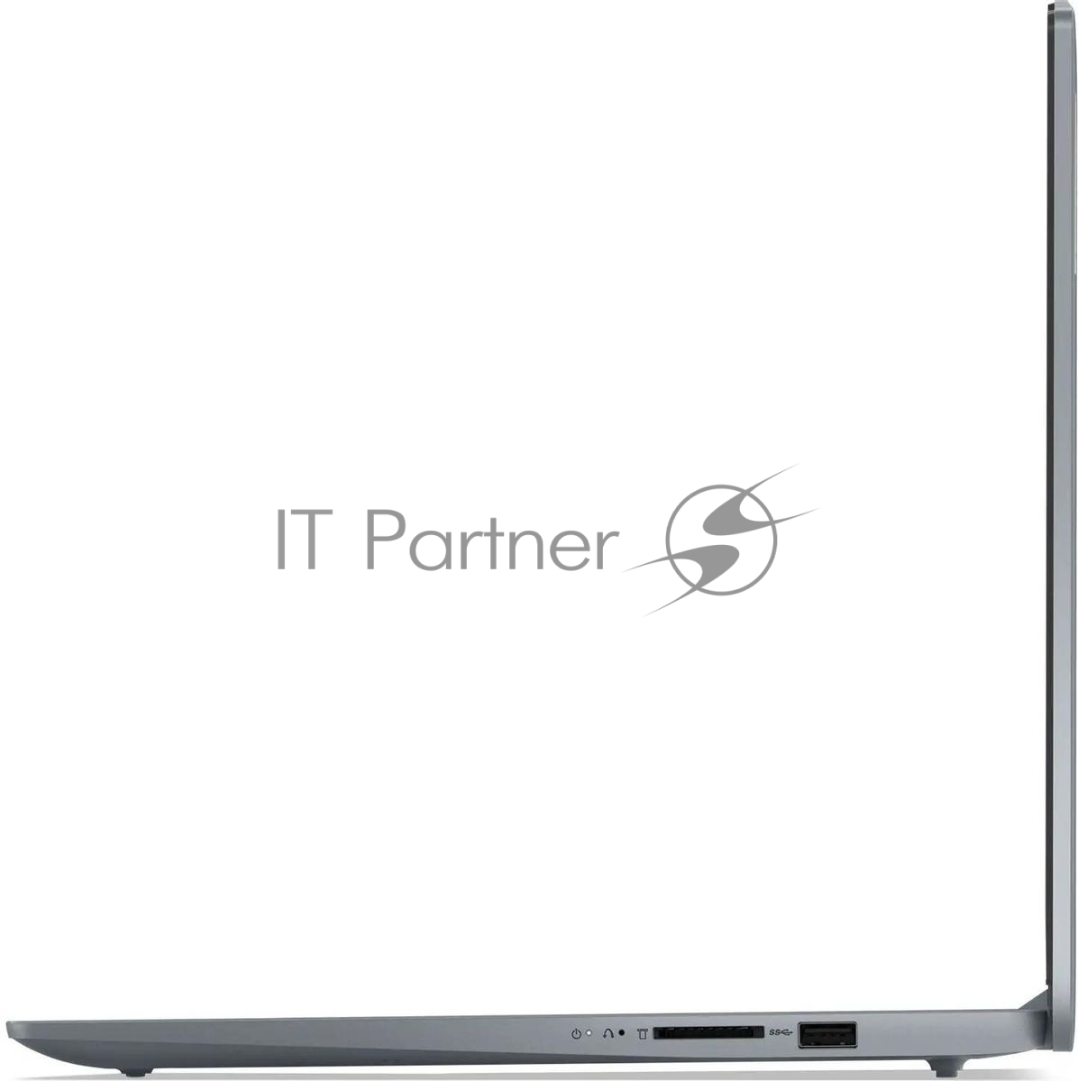 Ноутбук Lenovo IdeaPad Slim 3 15AMN8 серый Ryzen 5 7520U 16Gb SSD 512Gb AMD Radeon 610M 15.6" IPS FHD (1920x1080) без ОС WiFi BT Cam