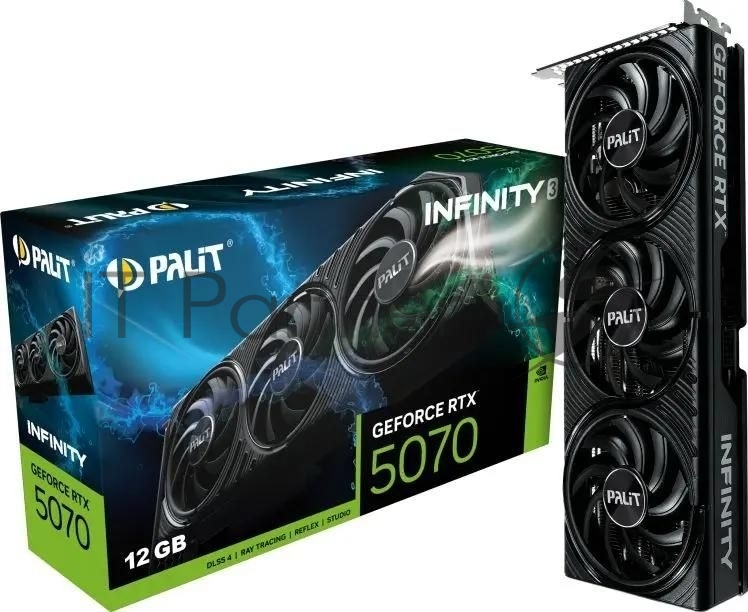 Видеокарта Palit PA-RTX 5070 INFINITY 3 12Gb RTX 5070 12Gb 192bit GDDR7 2325/28000 HDMIx1 DPx3 HDCP Ret