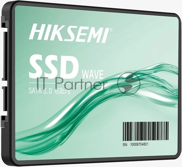 Накопитель SSD HIKSEMI HS-SSD-WAVE(S) 1024G 2.5" 1.0Tb (SATA3, up to 550/470MBs, 3D NAND, 340TbW)