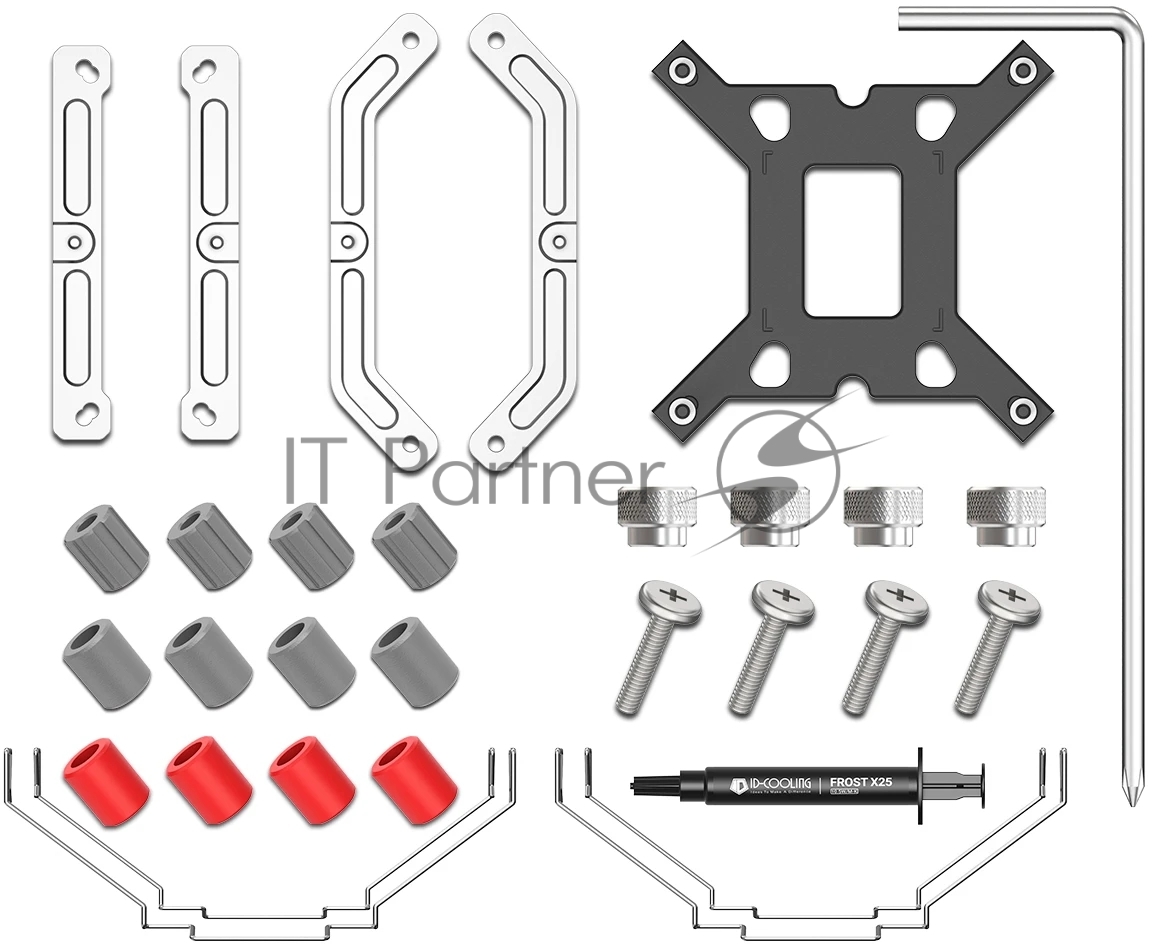 Кулер ID-COOLING SE-610-XT BASIC черный 120мм алюминий/медь 2000rpm 29.85db 4-pin 250W 151мм