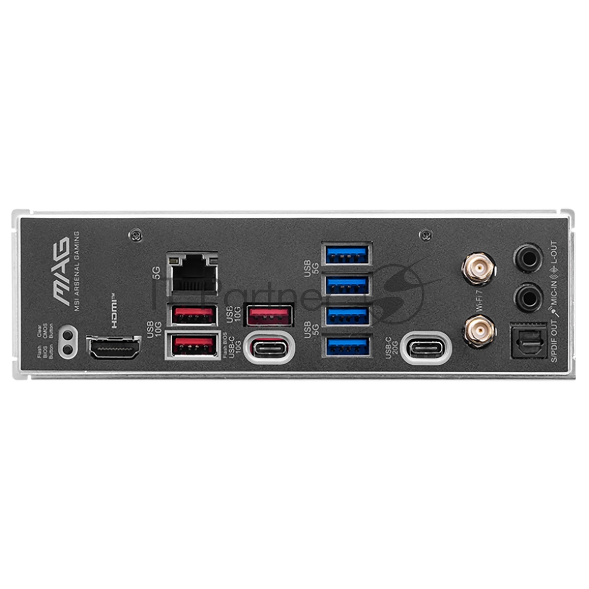 Материнская плата MSI MAG B850M MORTAR WIFI, AM5, AMD B850, 4xDDR5, 4xSATA, 3xM.2, 1xPCIe 5.0 x16, 1xPCIe 4.0 x4, 1xHDMI, 1x5Gb LAN, Wi-Fi 7, Bluetooth 5.4, 1xUSB-C 40Gbps, 1xUSB-C 20Gbps, 5xUSB-A 10Gbps, 2xUSB-A 5Gbps, 4xUSB-A 2.0, 1xS/PDIF, 2x3.5 мм, 7.1, mATX