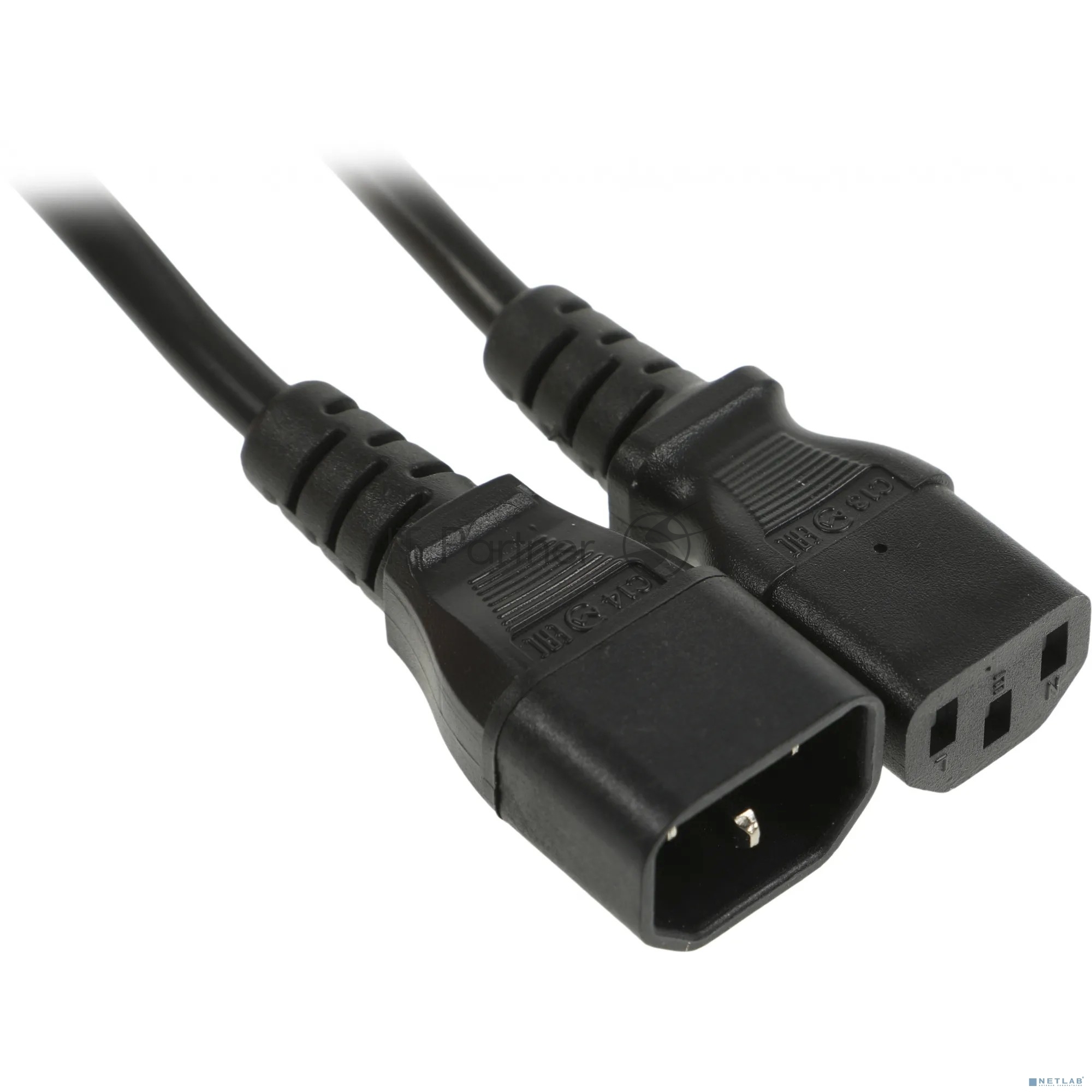 Шнур сетевой Rexant IEC 320 C13 – IEC 320 C14 3x0,75мм², 3м
