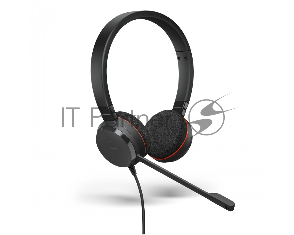 Гарнитура Jabra Evolve 20 MS Stereo USB чёрный, проводная