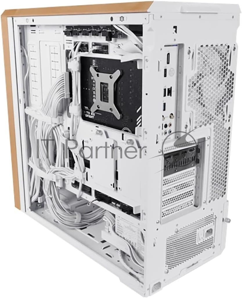 Компьютерный корпус Lian-Li Lancool 217 белый без БП ATX 2xUSB3.0 audio bott PSU