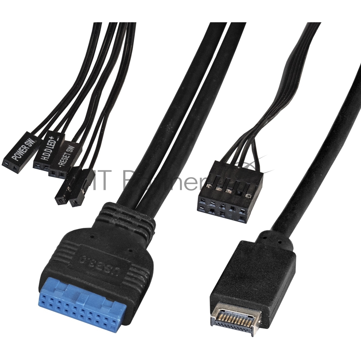 Компьютерный корпус Miditower ExeGate XP-332UC-UNS350 (ATX, БП UNS350 с вент. 12см, 2хUSB 3.0/1хTypeC, аудио, черный)