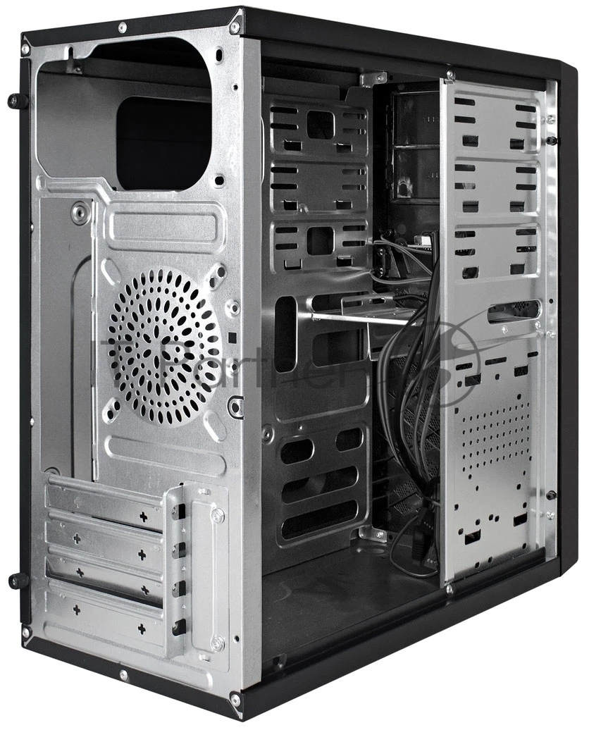 Компьютерный корпус Minitower ExeGate BA-203U-UNS400 (mATX, БП UNS400 с вент. 12см, 3хUSB+1хUSB 3.0, аудио, черный)