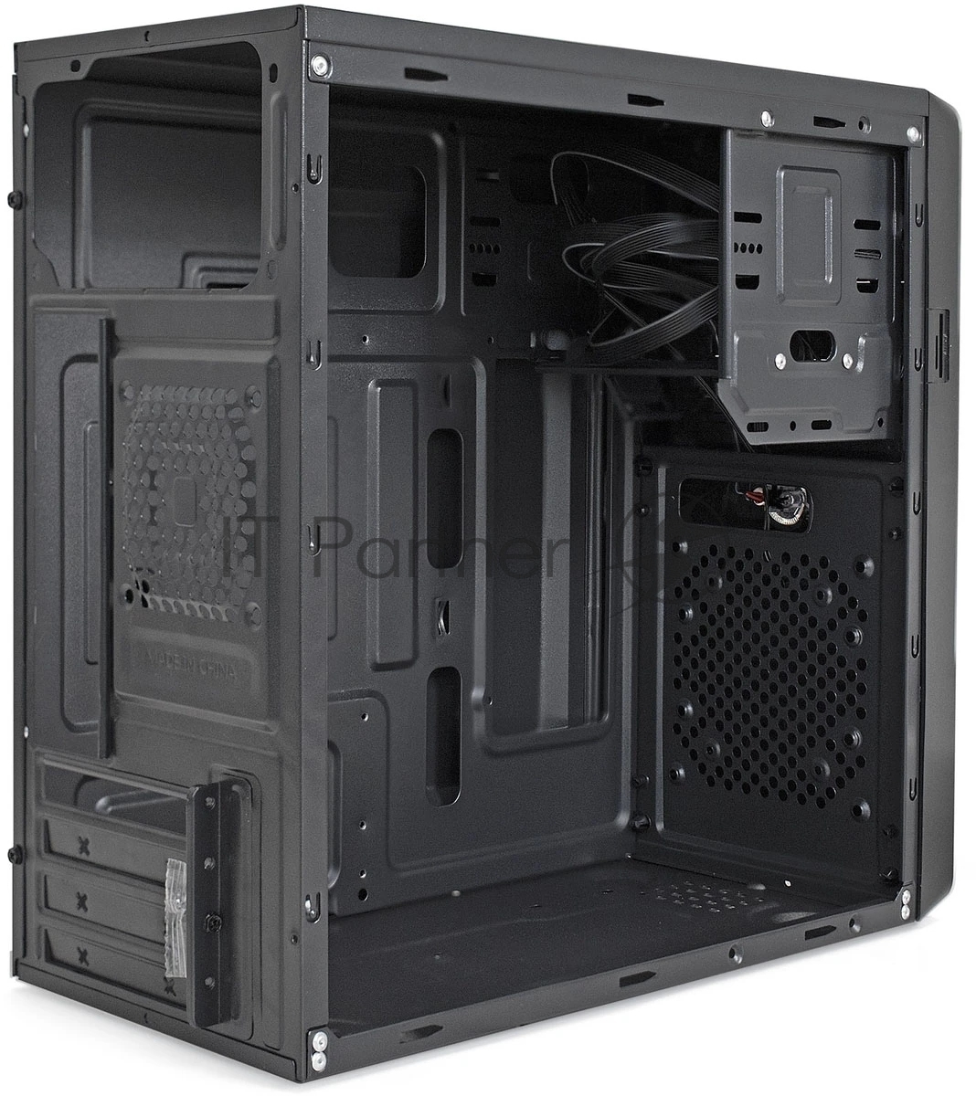 Компьютерный корпус Minitower ExeGate BA-309U2-UNS400 (mATX, БП UNS400 с вент. 12см, 1хUSB+2хUSB 3.0, HD аудио, черный)
