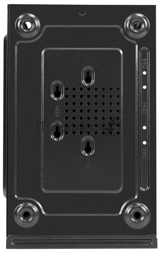 Компьютерный корпус Minitower ExeGate BAA-403-UNS500 (mATX, БП UNS500 с вент. 12см, 2*USB, HD Audio, черный)