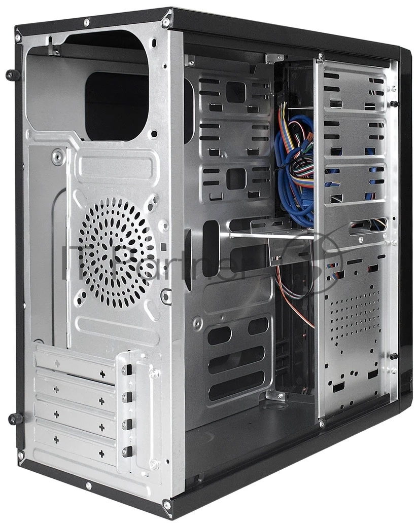 Компьютерный корпус Minitower ExeGate MA-371X-UNS450 (mATX, БП UNS450 с вент. 12см, 2*USB+2*USB 3.0, аудио, черный)