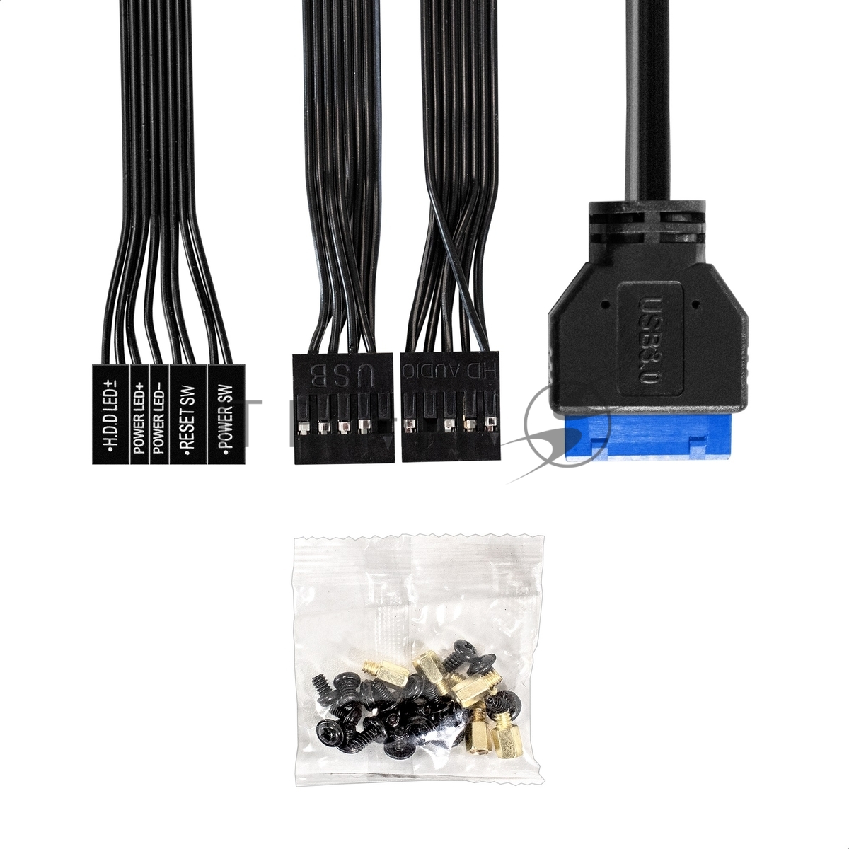 Компьютерный корпус Minitower ExeGate BAA-403U2-UNS450 (mATX, БП UNS450 с вент. 12см, 1*USB/2*USB 3.0, HD Audio, черный)