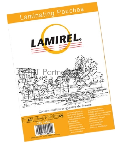 Пленка для ламинирования Lamirel А3, 125мкм, 100 шт.