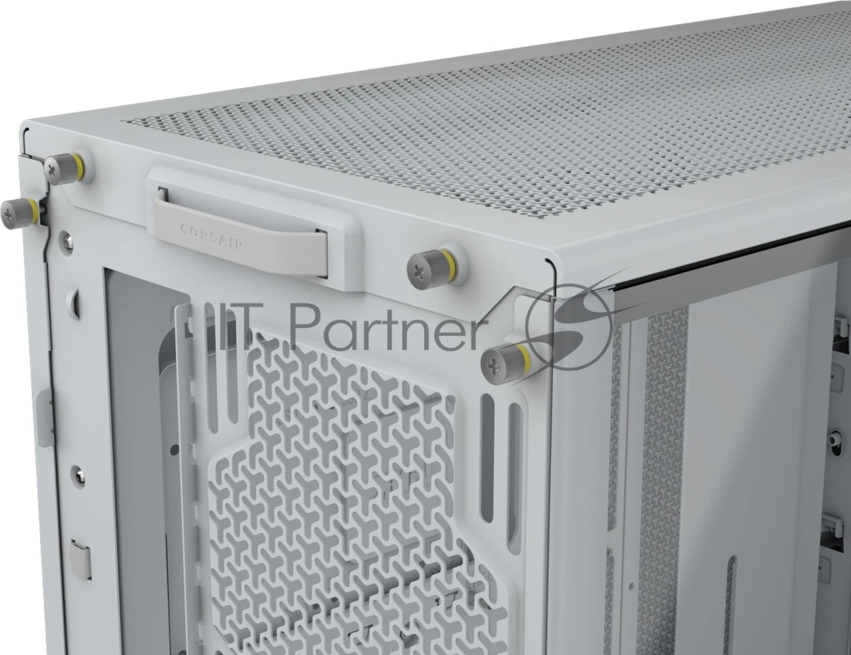 Компьютерный корпус без блока питания Corsair Frame 4000D, Midi-Tower, TG, no fan, 2xUSB-A 3.2, 1xUSB 3.2 Type-C, E-ATX, ATX, mATX, mITX White