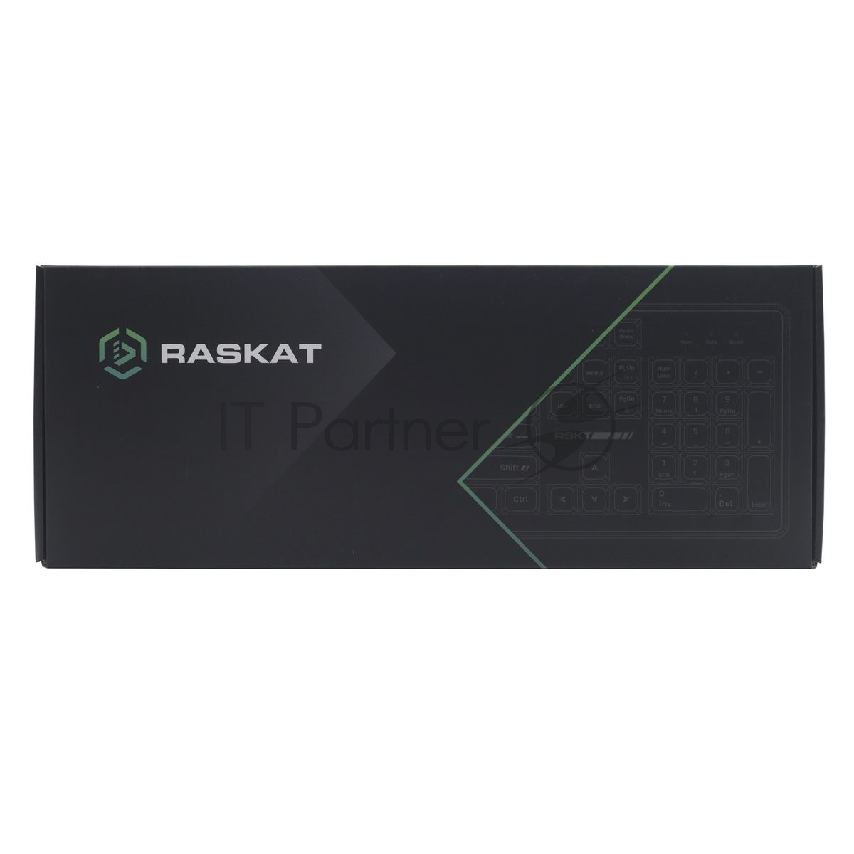 Клавиатура Raskat KG002 проводная, USB Type-A, чёрный